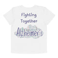 Youth cotton crew neck t-shirt Fighting Together Alzheimer's by Alzheimer's Awareness