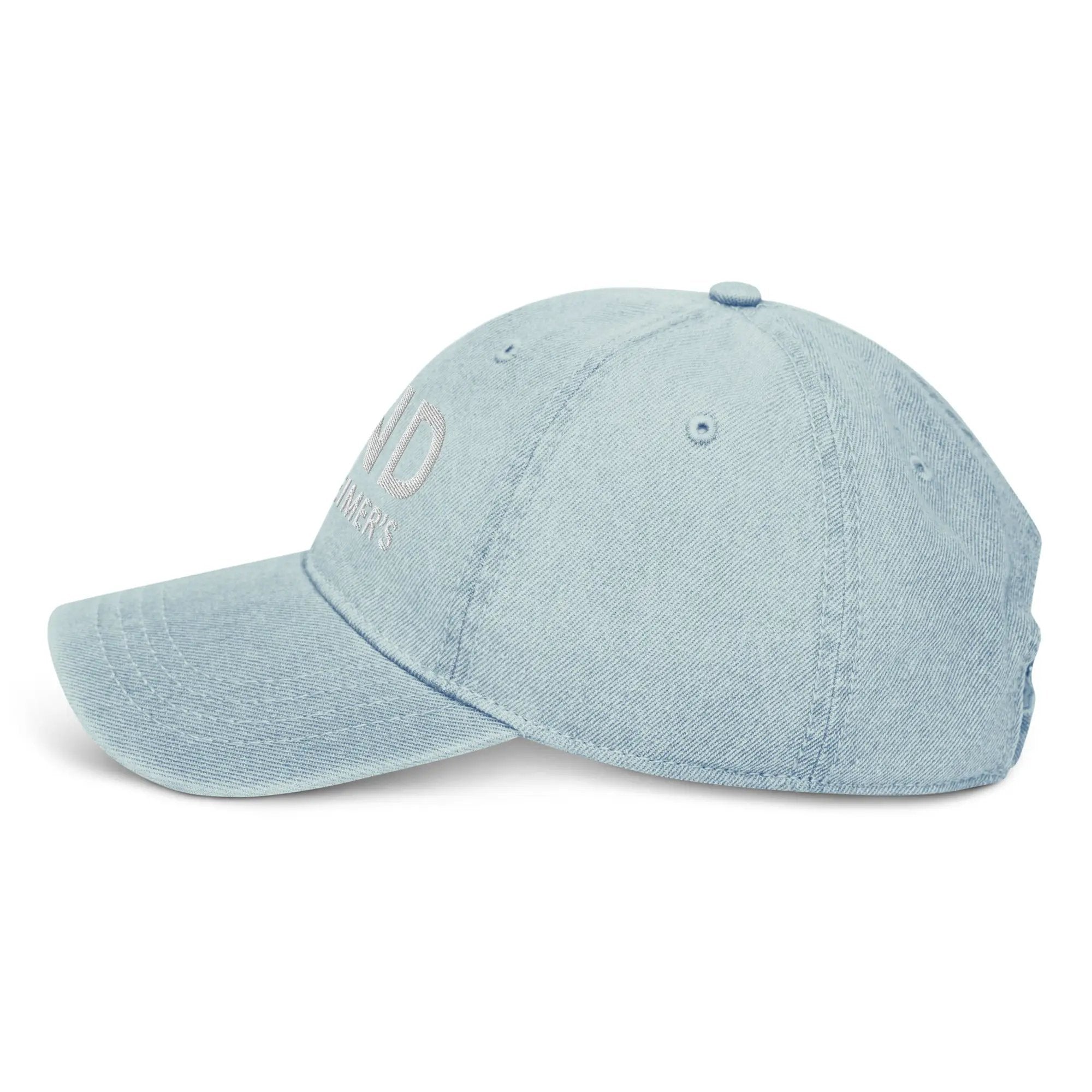 Denim Hat END Alzheimer's by Alzheimer's Awareness