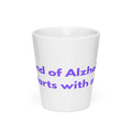 Latte mug The End Of Alzheimer's Starts With Me by Alzheimer's Awareness
